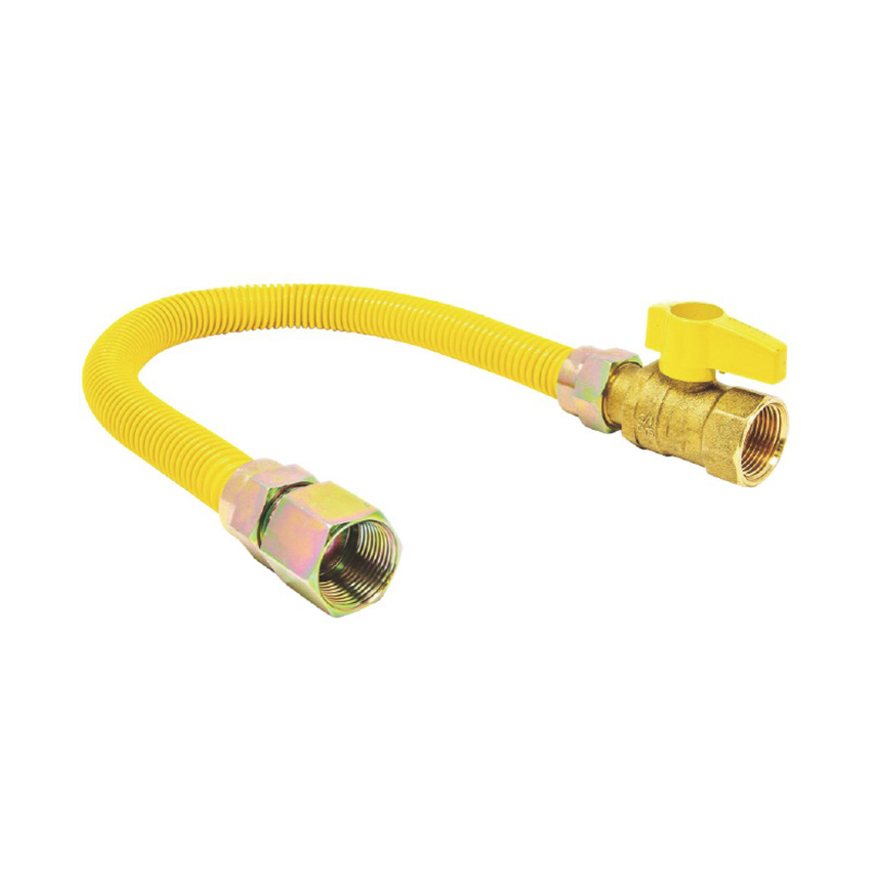 KL88123 Conector de gas de acero inoxidable