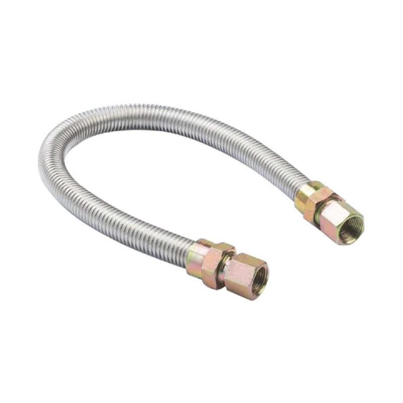 KL88120 Conector de gas de acero inoxidable